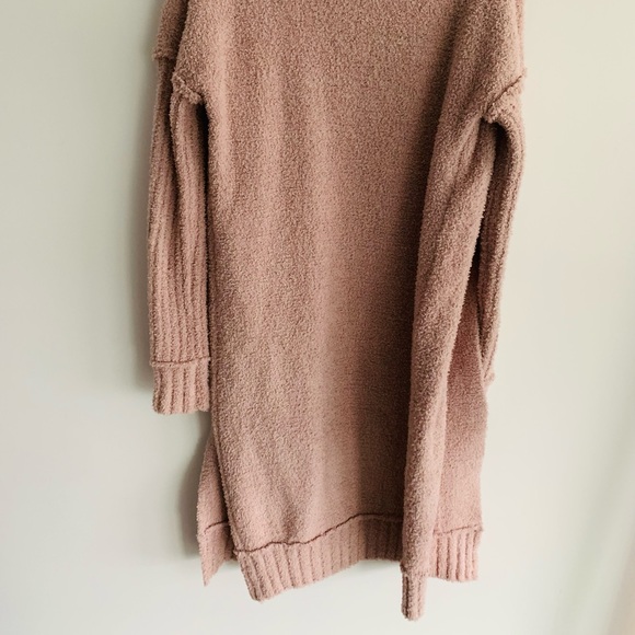 New open front light pink cardigan - Picture 8 of 8